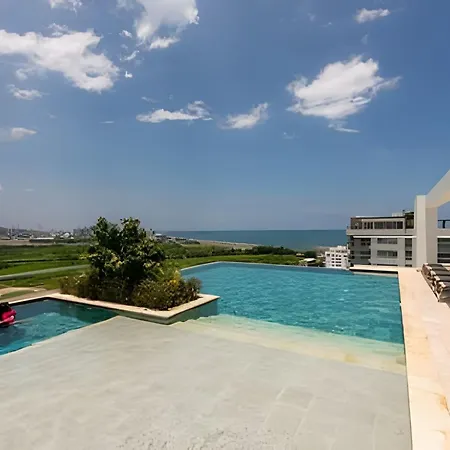 Moderno Apto 1 Alcoba, Piscina Y Cerca De La Playa * Cartagena