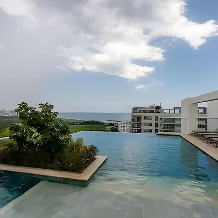 Apartamento Moderno Apto 1 Alcoba, Piscina Y Cerca De La Playa *