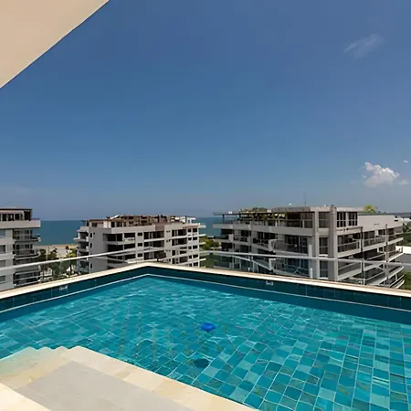Apartamento Moderno Apto 1 Alcoba, Piscina Y Cerca De La Playa Cartagena