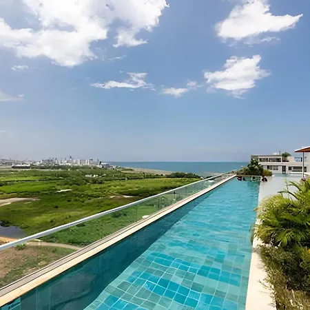 Moderno Apto 1 Alcoba, Piscina Y Cerca De La Playa * Cartagena