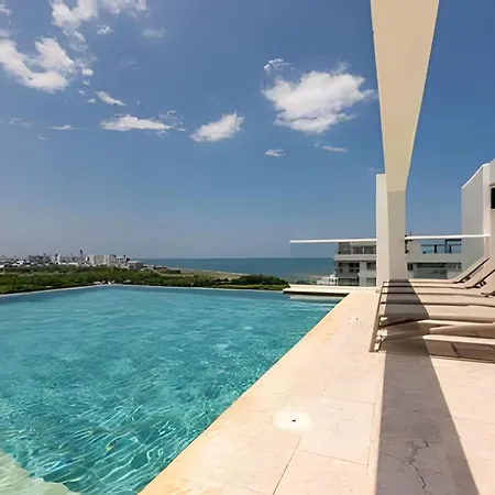 Moderno Apto 1 Alcoba, Piscina Y Cerca De La Playa * Cartagena